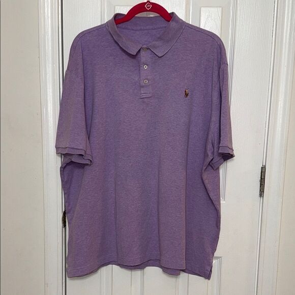Polo by Ralph Lauren Purple Classic Polo Shirt - Picture 1 of 6